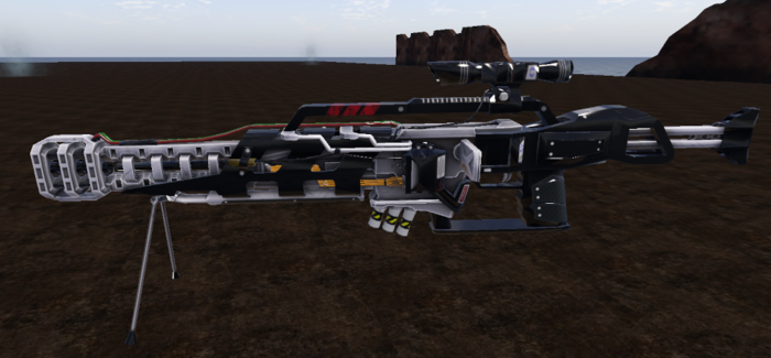 Weapon Gun Futuristic Model Rifle Gun M13  - V 1.3