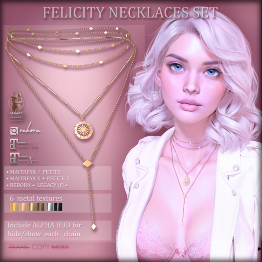 *AvaWay* FELICITY Necklaces Set