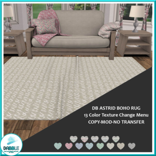 DB ASTRID BOHO RUG  add me