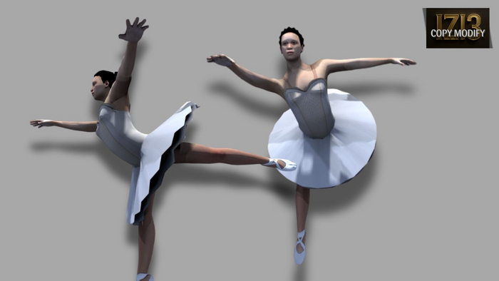 Rotating Ballerina - Copy/Modify rotation