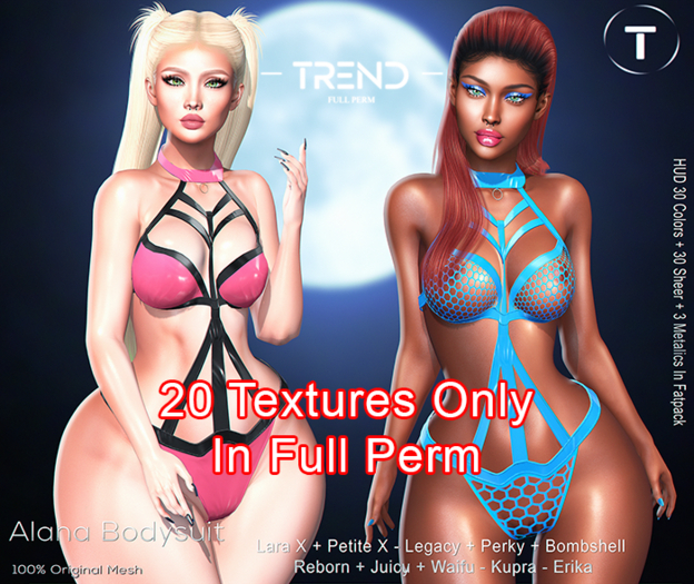 TREND Full Perm. Bodysuit 03 - Fatpack