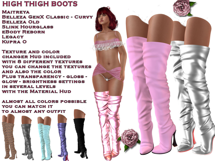 HIGH THIGH BOOTS (ADD)