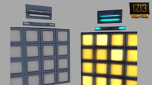 Mesh Space Lamps - Full Perm Urban Futuristic