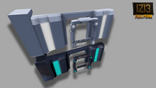 Mesh Space Elements - Full Perm 4 Set, Futuristic