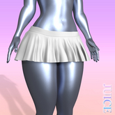 White Tiny Skirt KUPRA