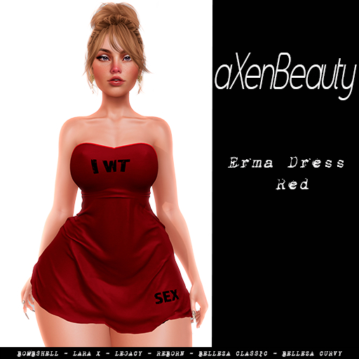 aX: Erma Dress Red
