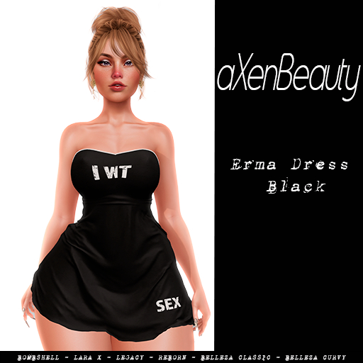 aX: Erma Dress Black