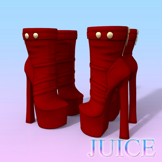 Red Assertive BOOTS LARAX
