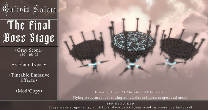 [+Oblivis+] The Final Boss Stage - GRAY STONE