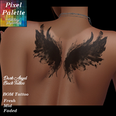 Pixel Palette - Dark Angel Back Tattoo