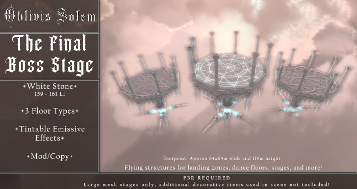 [+Oblivis+] The Final Boss Stage - WHITE STONE