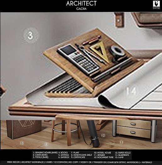 3. BAMSE : Architect - Tools RARE