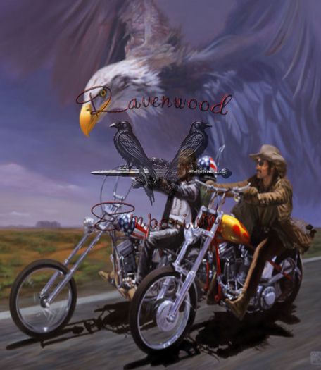 Ravenwood Emporium - Biker Eagle Picture