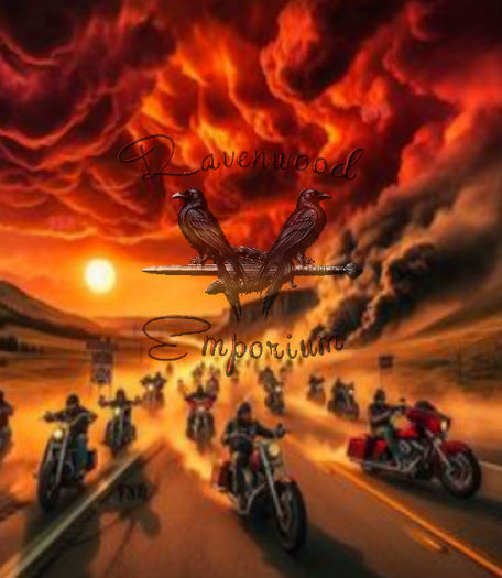 Ravenwood Emporium - Biker Red Sky Picture