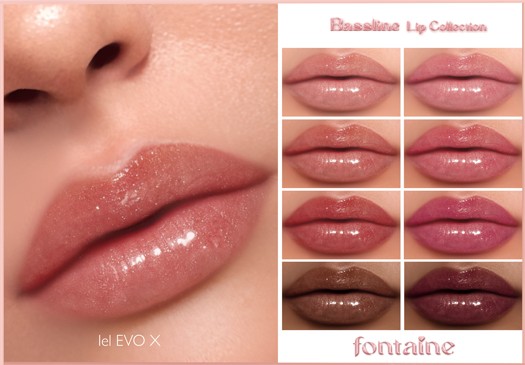 Fontaine Cosmetics - Bassline Lip Collection - DEMO