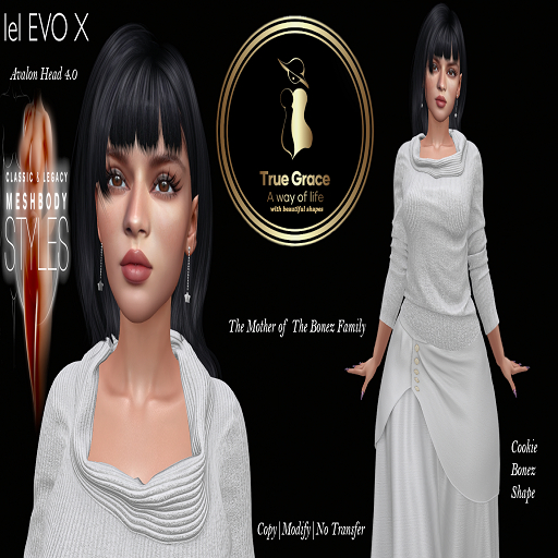 Cookie Bonez Shape with eye shadow