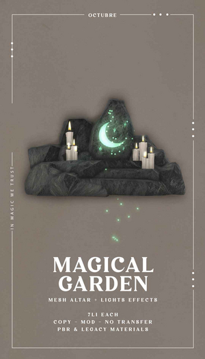 Octubre: Magical Garden - Altar.