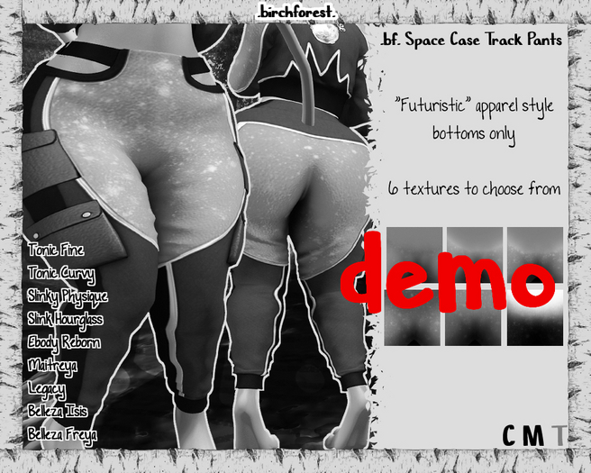 .bf. Space Case Track Pants [DEMO]