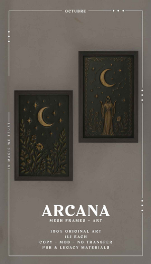 Octubre: Arcana - The Moon.