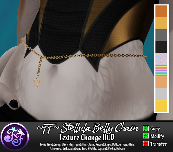 ~FF~ Stellula Belly Chain