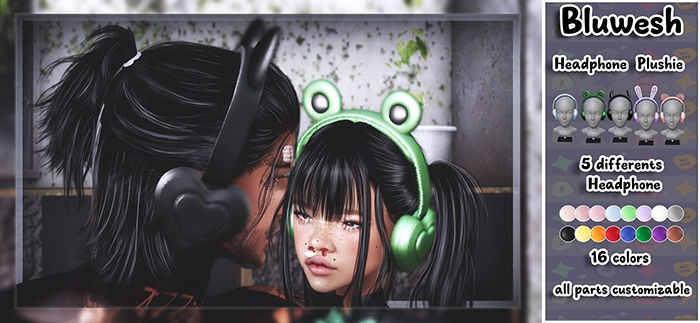 .:BluWesh:.Headphone Plushie FATPACK