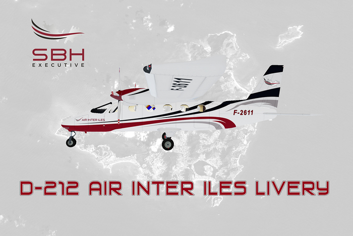 Paint PBR D-212 AIR INTER ILES