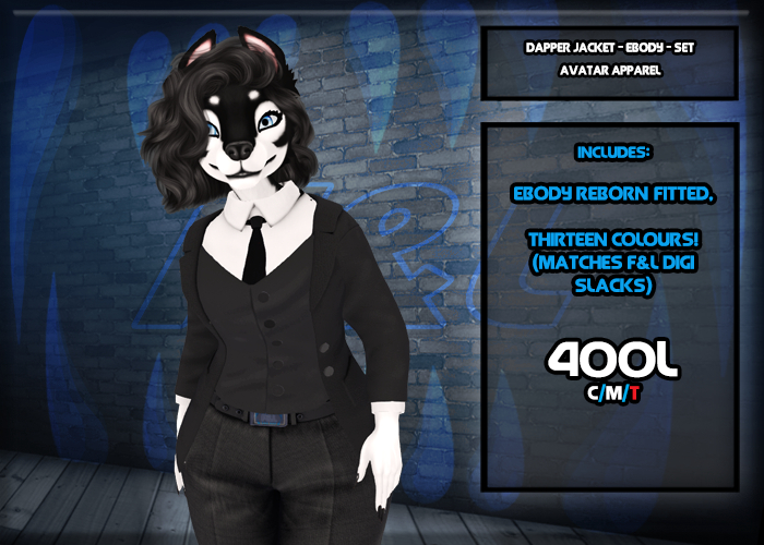 F&L - Dapper Jacket - Ebody Reborn - Set