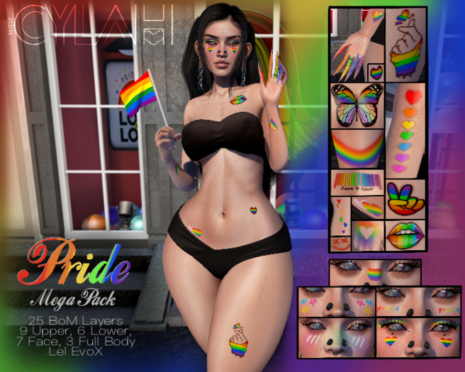 .:.Cylah.:. Pride Mega Pack 