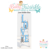 ZLD love ladder blue