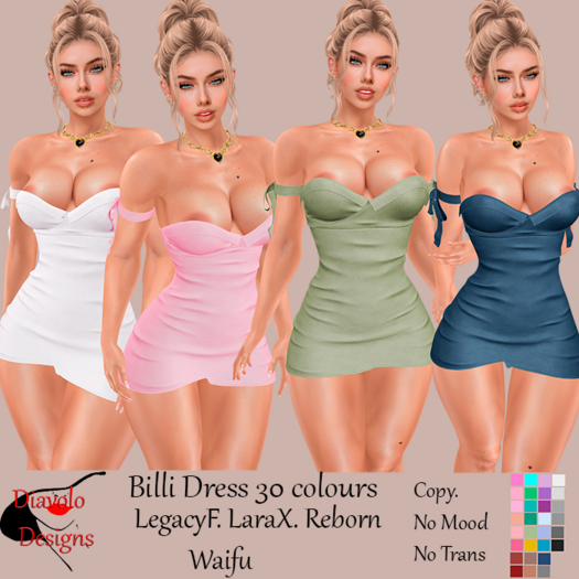 Diavolo Designs - Billi Dress FatPack