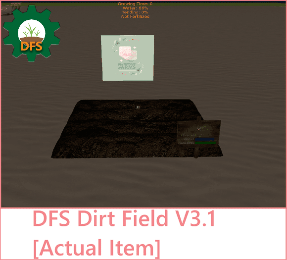 Second Life Marketplace - DFS Dirt Field V3.1 [Actual Item]