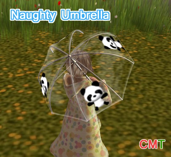 Naughty Umbrella Panda