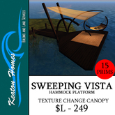 Keaton Serenity - Sweeping Vista Hammock Platform - Texture Change