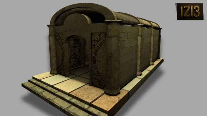 Ancient Structure Mesh - Copy & Modify 24 impact