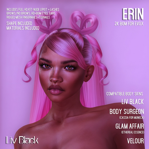 Erin Skin - EvoX Head - GADT04 Tone