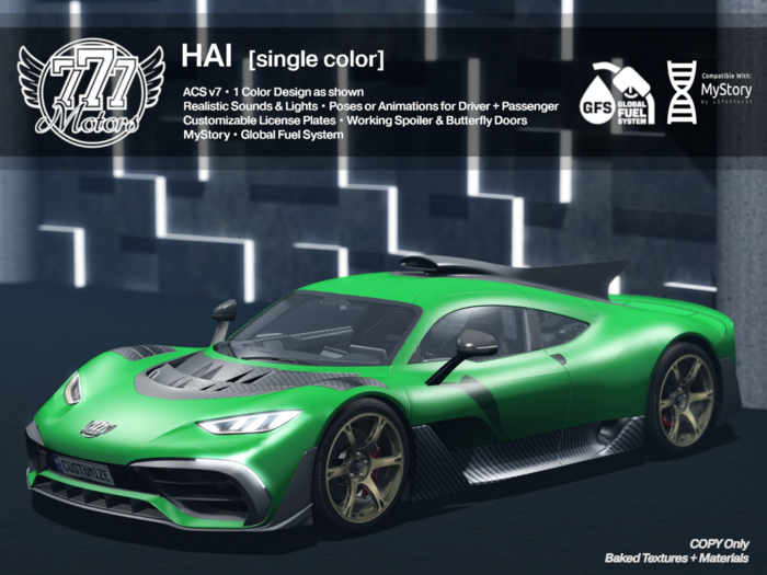 [777] HAI - Emerald Green (Add)