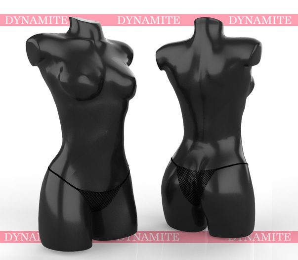 Black Sass Panty Kupra