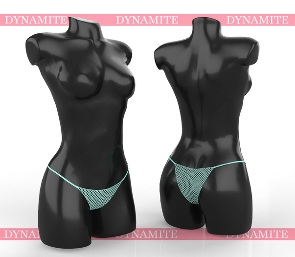 Teal Sass Panty Maitreya