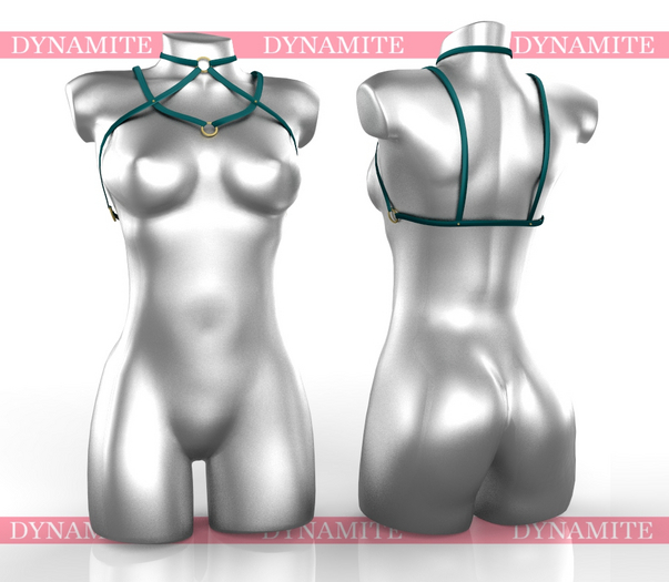 Emerald Nickie Harness Erika