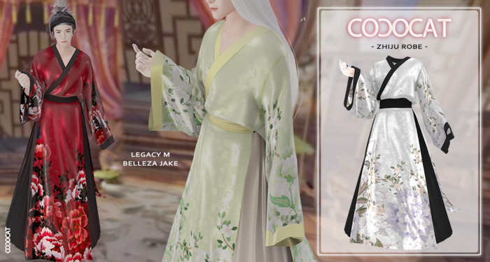 .cococat. Zhiju robe - White