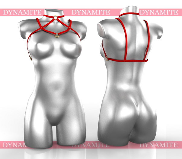 Red Nickie Harness Erika