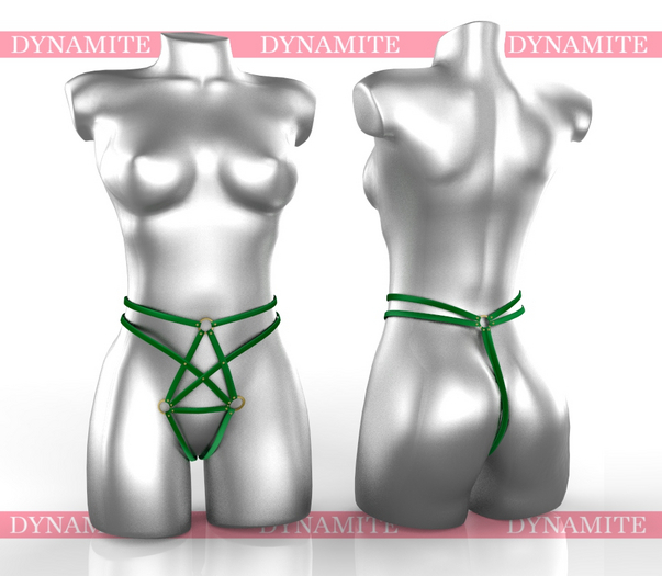 Green Calla Harness Erika