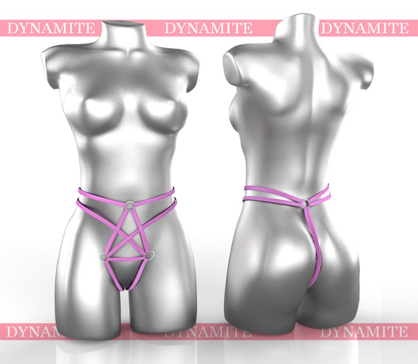 Pink Calla Harness Erika