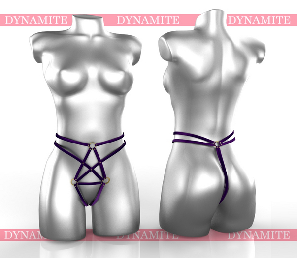 Purple Calla Harness Erika