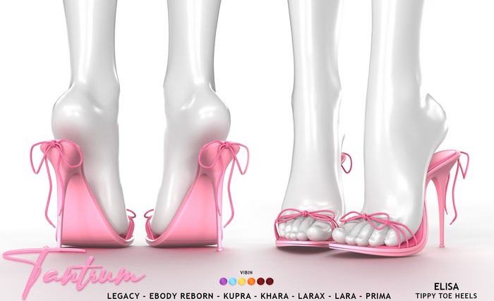 Tantrum - Elisa Tippy Toe Heels - Vibin 