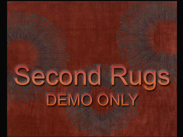DEMO - RC - Red 3 Circle Abstract Rug