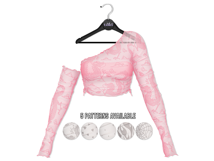 Loki - Kaya Printed Top - Pink