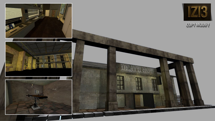 Prison Death Row Mega structure - Copy & Modify