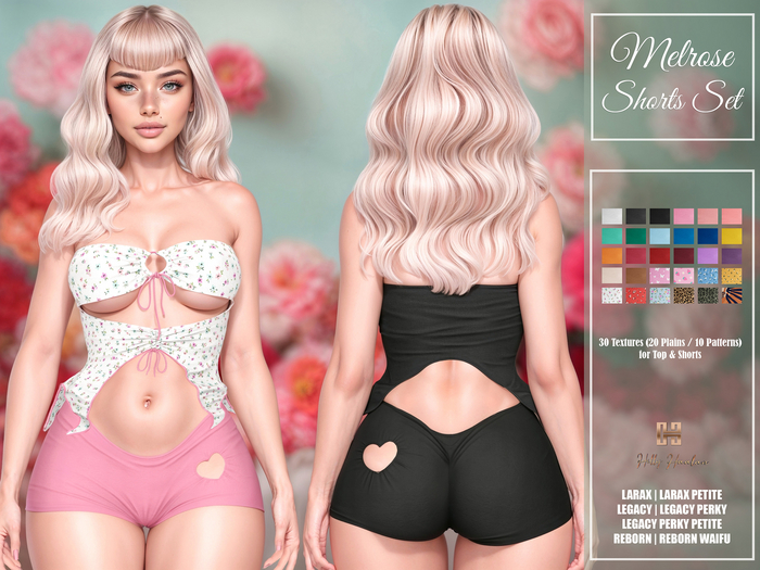 [hh] Melrose Shorts Set