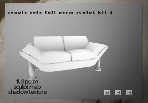 couple sofa full perm sculpt kit 4